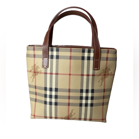 Authentic small Burberry Tote - Picture 1 of 16